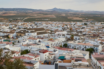 Osuna village in Sevilla province, Spain