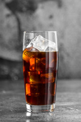 iced brown coffee