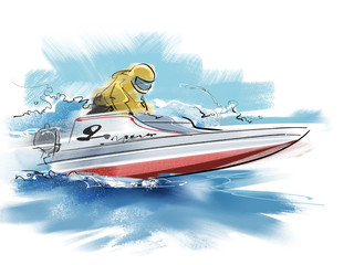 モーターボート-ボートレース