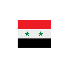 Syria flag, vector illustration