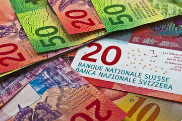 Obraz premium Schweizer Franken 