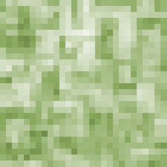 banner pixel green. poster mosaic squares abstract green. background pattern lime for design. green grunge texture. halftone effect. eps10 vector illustration.