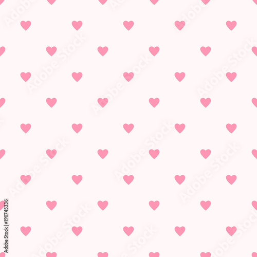 Valentine Pattern Seamless Heart Shape Sweet Pink Colors Background Valentine Pattern Seamless Heart Shape Sweet Pink Colors Background