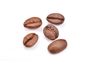 Roasted coffee beans, can be used as a background.