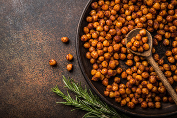 roasted chickpeas with smoked paprika