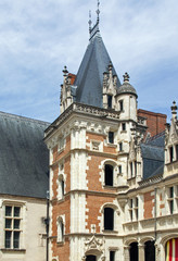 Fototapeta na wymiar Blois. Château, aile Louis XII. Loir et Cher, Centre Val de Loire