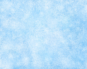 Frozen winter background with snowflake decoration.