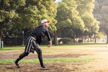 Obraz premium besball dans les quartiers de Los Angeles