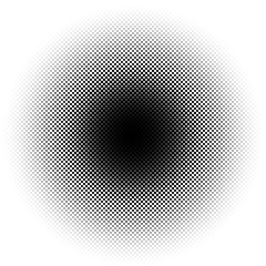 Circle gradient halftone dots background. Pop art template, texture. - 190757392