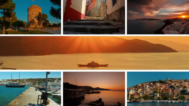 The Greece Collection - A video postcard of some of the most famous tourism destinations in Greece, including Mykonos, Santorini, Thassos, Delos, Kavala and Thessaloniki