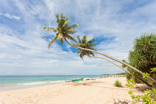 Balapitiya, Sri Lanka - The beautiful landscape at the beach of Balapitiya