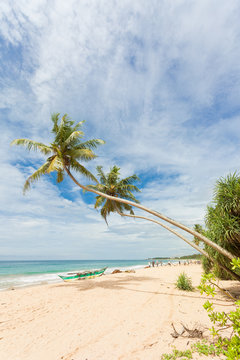 Balapitiya, Sri Lanka - Enjoying the beautiful landscape at the beach of Balapitiya