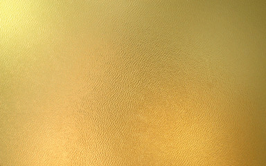gold background. The texture of the skin a Golden glow, color