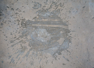 Concrete floor
