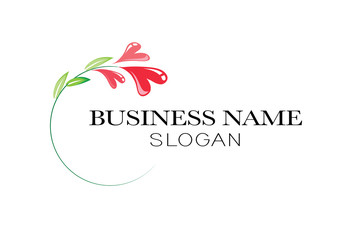 heart shape icon design