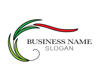 Plant and flower icon design