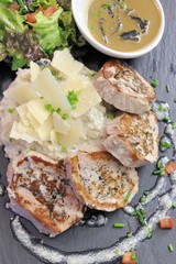 plat au restaurant
