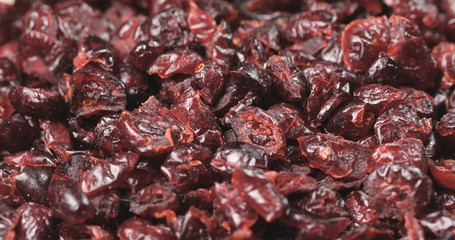 Pile of Dried cranberry