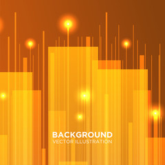 Abstract glowing striped background. Vector eps 10.