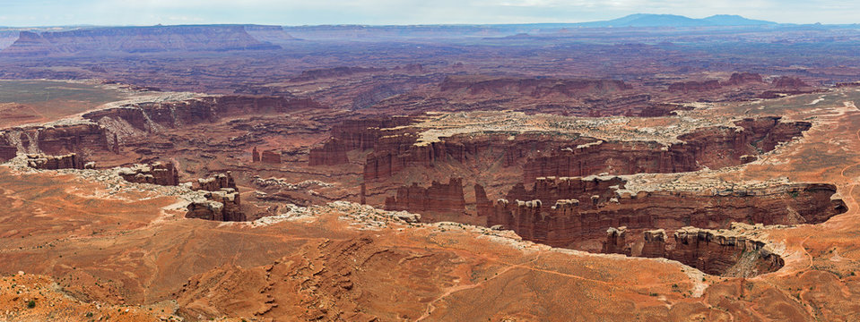 Green River Overlook In Canyonlands National Park