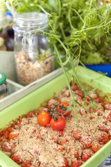 crumble de légumes