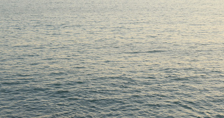 Sunset and sea