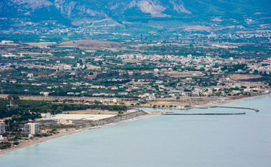 Fototapeta premium The Corinth Canal.
