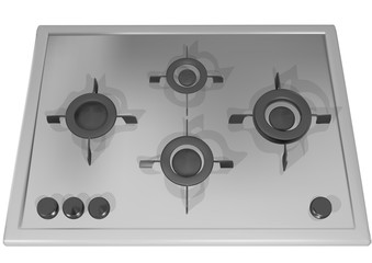 gas-cooker isolated