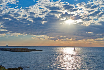 Fototapeta premium Gallipoli, an ancient city on the sea