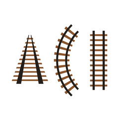 rail icon set