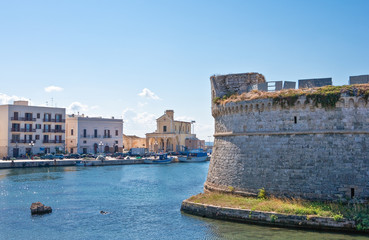 Gallipoli, an ancient city on the sea