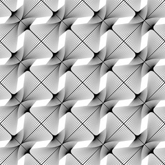 Design seamless monochrome decorative pattern