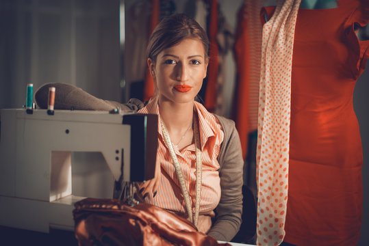 Young Female Tailor