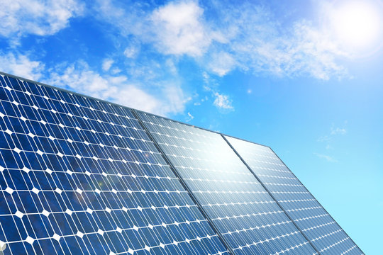 Solar panels, Renewable energy