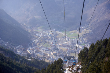 Evacuation path 2, ANDORRA, Encamp