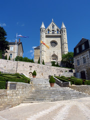 Eglise Saint-Sour &agrave; Terrasson-Lavilledieu