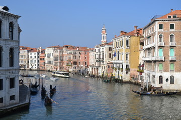 Fototapeta na wymiar The Grand Canal of Venice, Italy