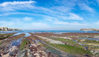 The coast of Atlantic ocean