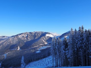 Panorama of Demanovska Valley