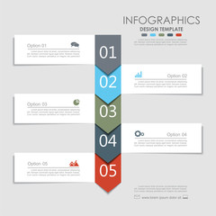 Infographic template. Vector illustration. Can be used for workflow layout, diagram, business step options, banner.
