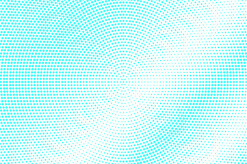 Blue white dotted halftone. Halftone vector background. Shiny subtle dotted gradient.