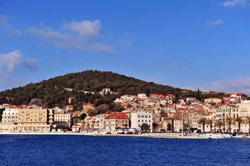 Fototapeta na wymiar Scenic view of Split old town