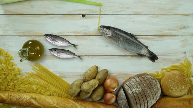Welcome to the mediterranean diet stop motion