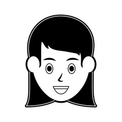 Man face cartoon icon vector illustration graphic design