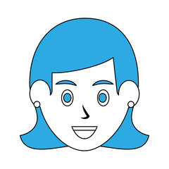 Man face cartoon icon vector illustration graphic design
