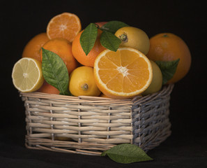 Cesta de citricos