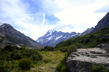 Fototapeta na wymiar Aoraki/Mount Cook,South Island,New Zealand