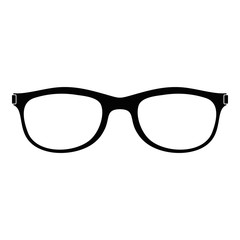 Spectacles with diopters icon. Simple illustration of spectacles with diopters vector icon for web