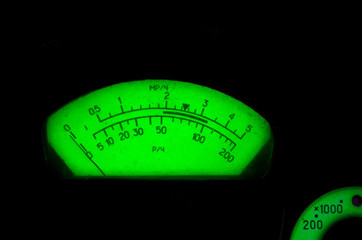 Soviet vintage military geiger counter
