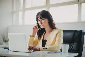 Businesswoman at the office